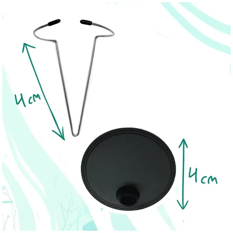 Подставка для куклы 15 см черная