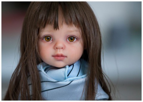 Глаза овальные (рыбки), 12мм ореховые 12CC-09