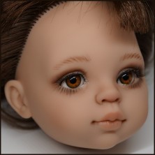 Глаза овальные (рыбки), 12мм ореховые 12CC-09