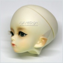 Глаза овальные (рыбки), 10мм серо-зеленые 10CC-04