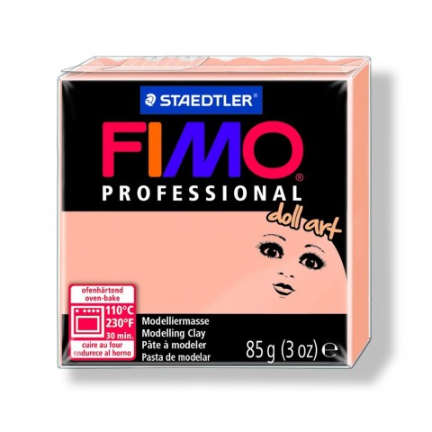 FIMO professional doll art, пластика для изготовления кукол, 85г, непрозрачная камея