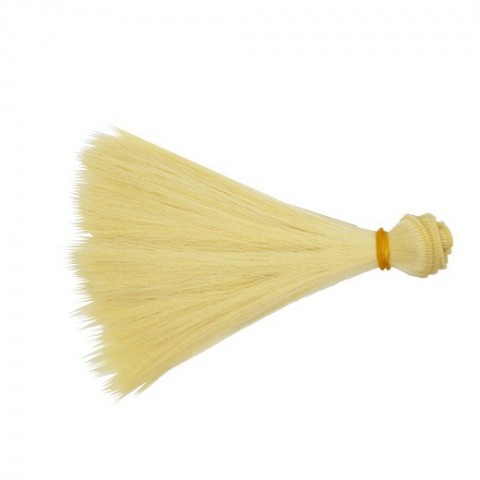 Синтетический тресс 25 см, пшеничный блонд