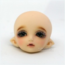 Глаза овальные (рыбки), 8мм светло-серые 8CC-05