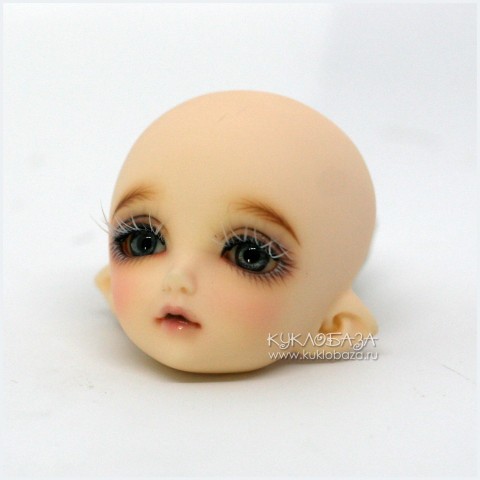 Глаза овальные (рыбки), 8мм светло-серые 8CC-05