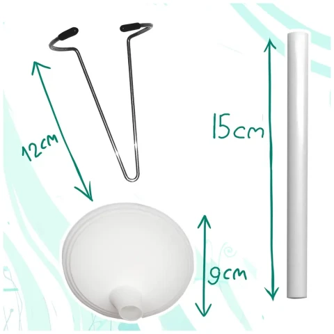 Подставка для куклы 35 см белая