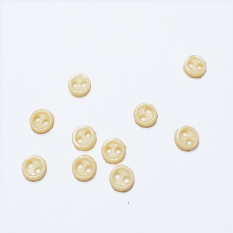 Пуговицы 3 мм, цвет песочный (10 шт.)