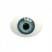 Глаза овальные (рыбки), 6мм голубые 6CC-01