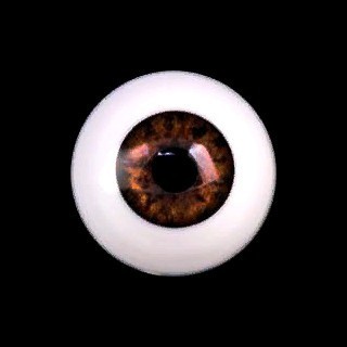 Глаза сферические, 10мм карие 10FC-10 