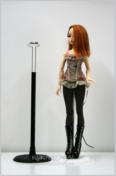 Подставка для куклы 45 см белая