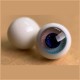 Глаза стеклянные без ножки розово-голубые, 10 мм