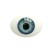 Глаза овальные (рыбки), 8мм голубые 8CC-01