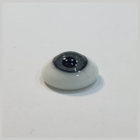 Глаза овальные (рыбки), 10 мм серые 10МА-16