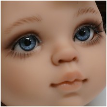 Глаза овальные (рыбки), 12мм голубые 12CA-12