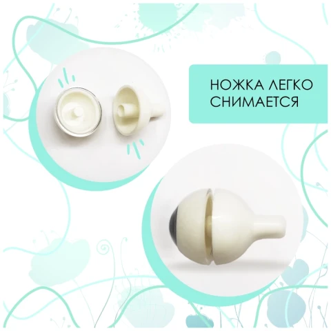 Глаза сферические, 14мм изумрудные 14FC-04