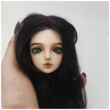 Глаза УФ овальные (рыбки) 12мм изумрудные 12UVFC-04