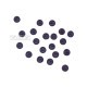 Пуговицы 4мм фиолетовые (10 шт.)