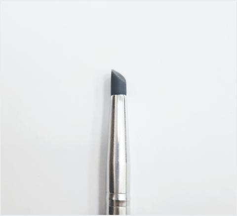 Кисть силиконовая, скошенная круглая 5 мм