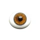 Глаза овальные (рыбки), 20 мм ореховые 20CA-09
