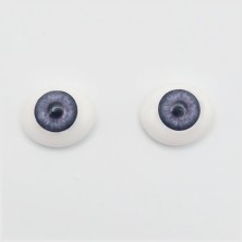 Глаза УФ овальные (рыбки) 12мм фиолетовые 12UVSD-08