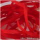 Лента шелковая, ширина 4мм, цвет №101 красный