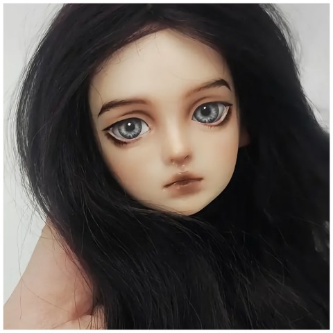 Глаза УФ овальные (рыбки) 10мм серые 10UVCA-05