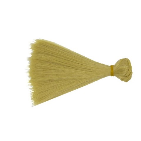 Синтетический тресс 15 см, золотистый блонд 