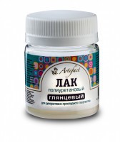 Лак полиуретановый глянцевый Artifact (Артефакт), 40 мл