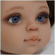 Глаза овальные (рыбки), 12мм синие 12CD-02