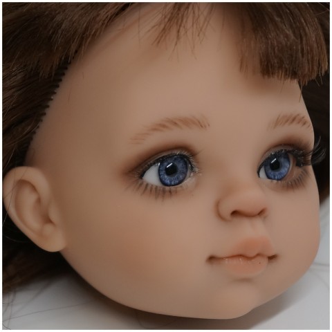 Глаза овальные (рыбки), 12мм синие 12CD-02