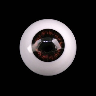 Глаза полусфера, 6мм коричневые 6CA-10