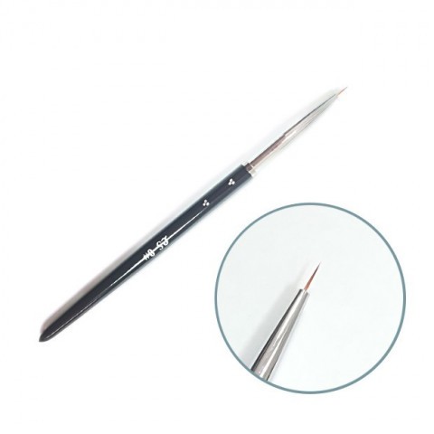 Кисть миниатюрная тонкая синтетическая, LS#0