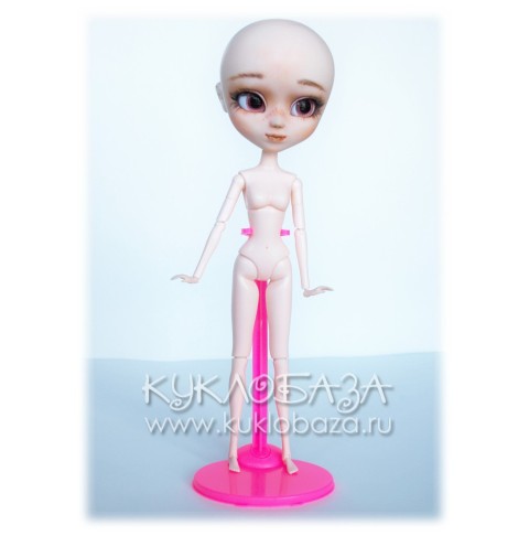 Подставка для куклы пластиковая розовая