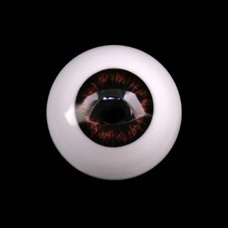 Глаза сферические, 16мм темно-карие 16CA-10