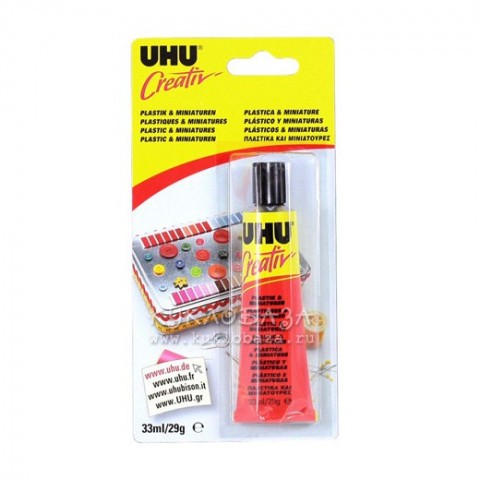 UHU Creativ для пластмасс и художественных миниатюр