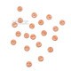Пуговицы 4мм, цвет персик  (10 шт.)