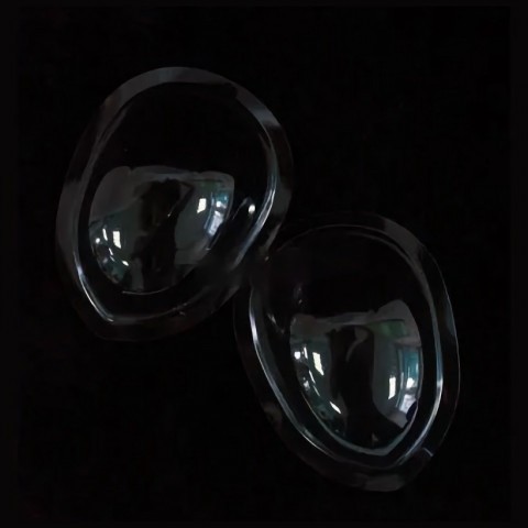 Прозрачная защитная маска для лица 4-5"