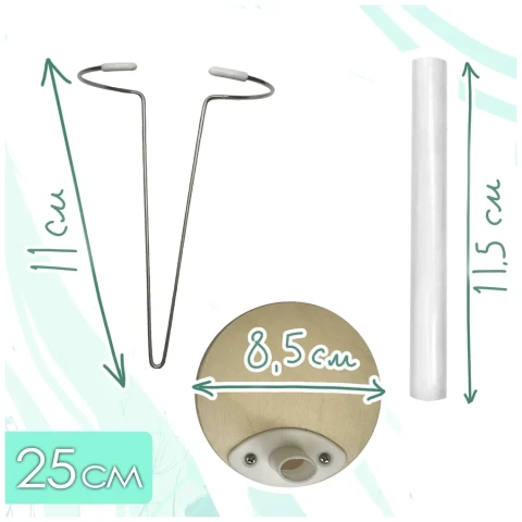 Подставка для куклы 25 см, дерево