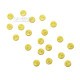 Пуговицы 4мм лимонные (10 шт.)