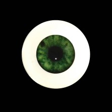 Глаза сферические, 20мм изумрудные 20FC-04