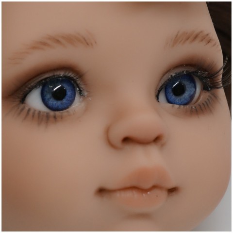 Глаза овальные (рыбки), 12мм синие 12CC-02