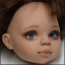 Глаза овальные (рыбки), 12мм светло-фиолетовые 12CC-07