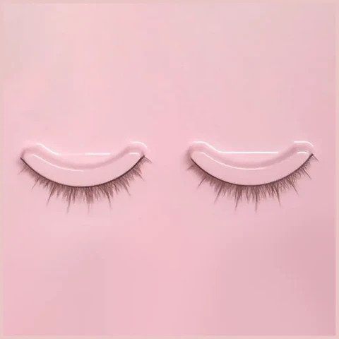 Ресницы 4-8 мм коричневые #6, 2 шт 